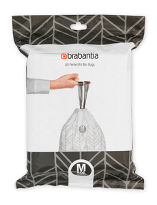 Brabantia Afvalzakken PerfectFit M, 60L, 40 stuks