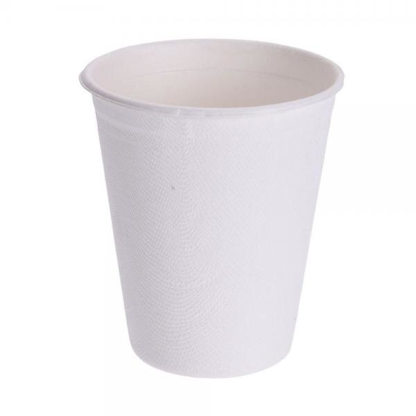 Beker wegwerp 275ml 8stuks bagasse