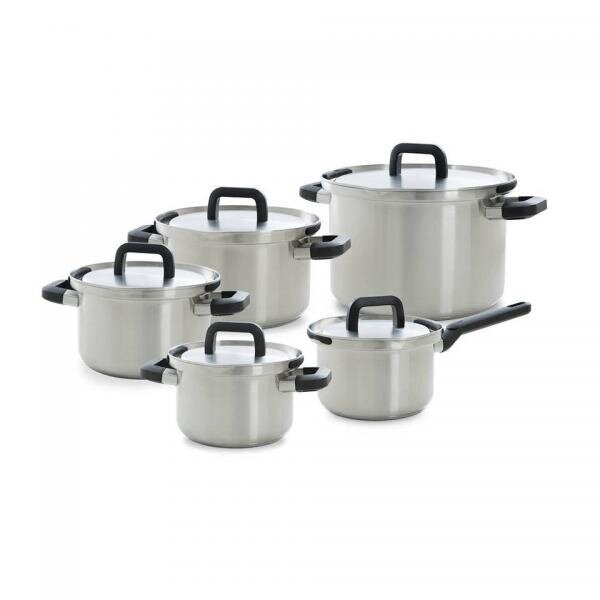 BK Cookware Kookset 5-delig BK Flow Cool met afgietsysteem