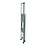 Wenko Trapladder aluminium 2 tredes zilver