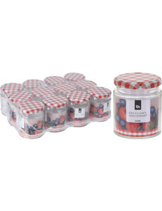 Excellent Houseware Jampotten 250ml set van 12