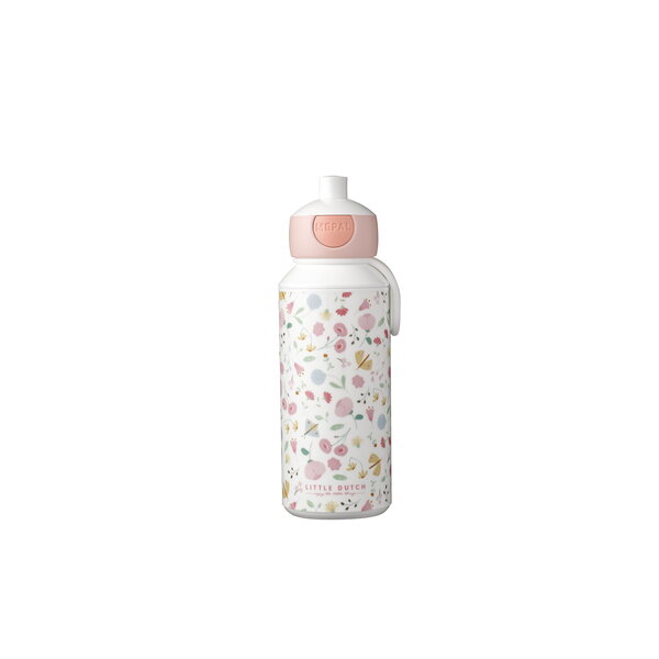 Mepal Drinkfles pop-up Campus 400 ml - Flowers & Butterflies