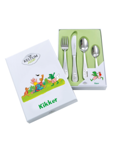Koninklijke van Kempen & Begeer Kinderbestek Kikker 4 delig