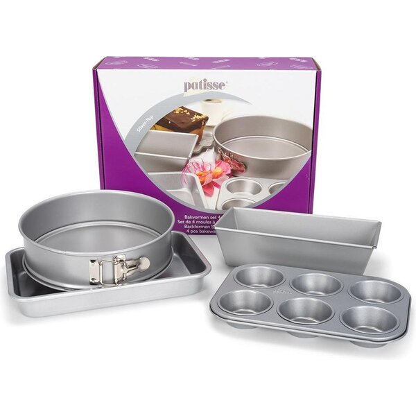 Patisse Bakvormen set 4 dlg. Patisse