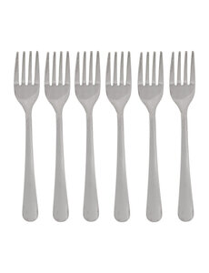 Excellent Houseware Gebakvork set 6 stuks