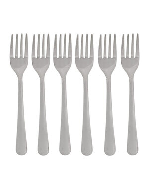 Excellent Houseware Gebakvork set 6 stuks