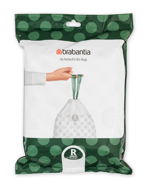 Brabantia Afvalzakken PerfectFit R, 36L, 40 stuks