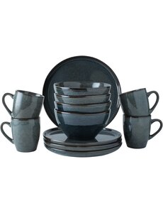 Dutch Rose Serviesset 12dlg blauw Serenity