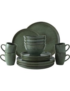 Dutch Rose Serviesset 16dlg groen Serenity