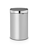 Brabantia Touch Bin afvalemmer 40 liter Metallic Grey / Brilliant Steel