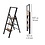 Wenko Trapladder aluminium 3 tredes zwart