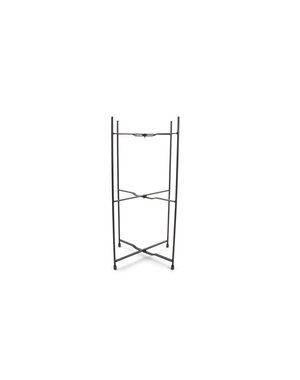  Etagere 3 etages 23x23 hoog 42,5cm zwart