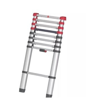 Hailo Telescoopladder 9 treden aluminium Flexline