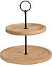 Excellent Houseware Etagere bamboe 2-laags