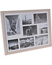 Home & Styling Fotolijst hout voor 8 foto's