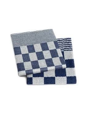 DDDDD Set keuken- en theedoek Barbeque blauw