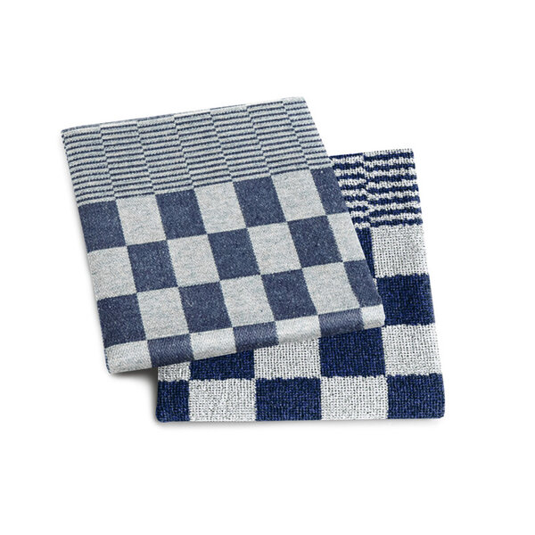 DDDDD Set keuken- en theedoek Barbeque blauw