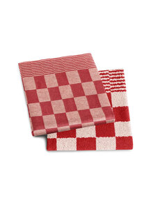 DDDDD Set keuken- en theedoek Barbecue rood