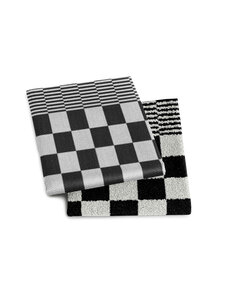 DDDDD Set keuken- en theedoek Barbecue zwart