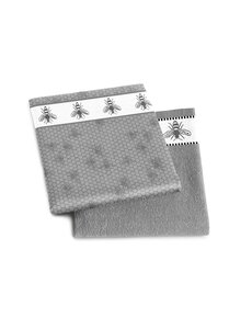 DDDDD Set keuken- en theedoek Honey grijs