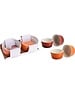 Excellent Houseware Creme brulee bak set 2sts Oranje