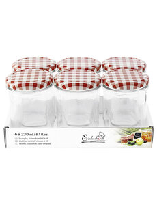 Einkochwelt Jampotglazen per 6 stuks 230 ml