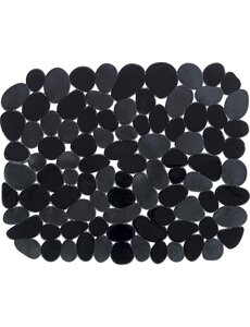 Wenko Spoelbakmat Stone zwart