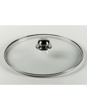 My Basics Glasdeksel met rvs rand 16cm