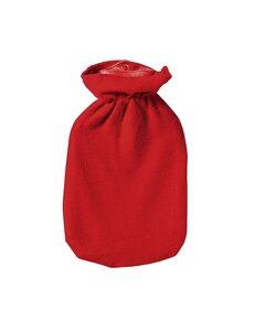 Hugo Frosch Warmwaterzak / kruik met hoes rood