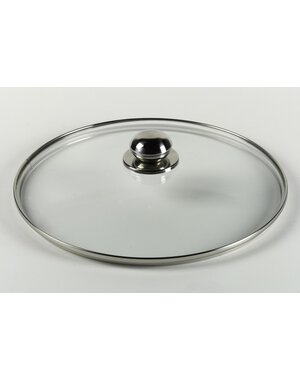 My Basics Glasdeksel met rvs rand 20cm