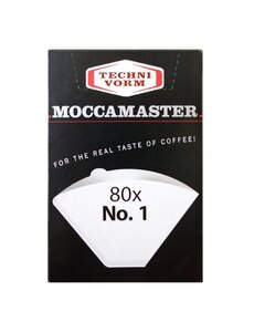 Moccamaster Koffiefilter-Filterpapier Cup-one 80 stuks