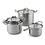 BK Cookware Kookset Q-linair 5 delig rvs deksel