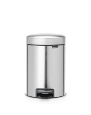 Brabantia Pedaalemmer Newicon 3L matt steel fingerprint