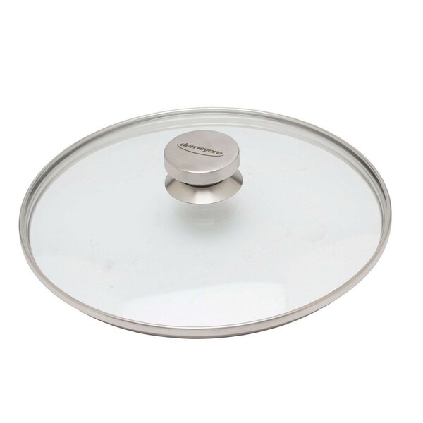 Demeyere Deksel glas 30cm met rvs knop Demeyere