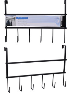  Deurhaak metaal met 6 haken