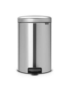 Brabantia Pedaalemmer NewIcon 20L matt steel fingerprint proof