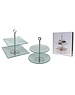 Excellent Houseware Etagere 2-laags glas