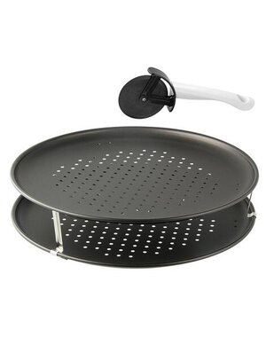 Zenker Pizza set geperforeerd 32cm Zenker special countries