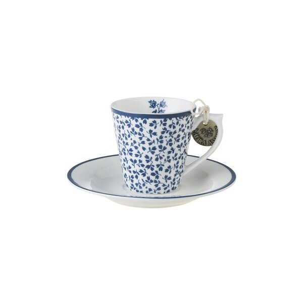 Laura Ashley Espresso kop & schotel Floris