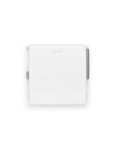 Brabantia Toiletrolhouder met klep wit
