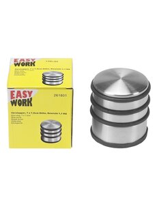 Easy Work Deurstopper Rvs 7x7,5cm 1,1kg