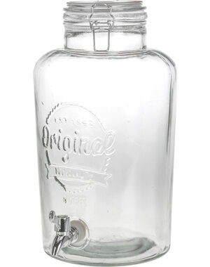 Excellent Houseware Drankdispenser Glas 8L