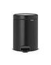 Brabantia NewIcon pedaalemmer 2 x 2 liter Matt Black