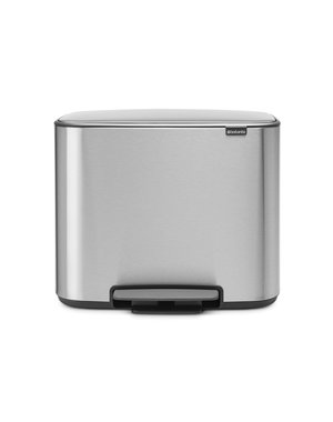 Brabantia Pedaalemmer Bo 36 liter Matt Steel Fingerprint Proof