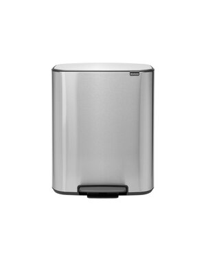 Brabantia Pedaalemmer Bo 60 liter Matt Steel FPP