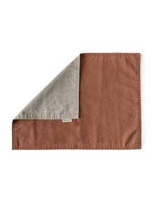 Dutch Rose Placemat 45x35cm terracotta-beige