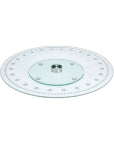 Excellent Houseware Draaiplateau glas dia 30cm