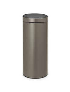 Brabantia Afvalemmer Touch Bin 30 liter Platinum