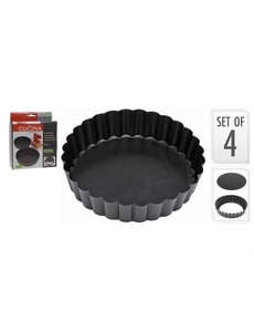 La Cucina Taartvormset 4 stuks 13cm