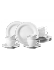 Seltmann Serviesset koffie 18dlg 6pers Seltmann Beat wit